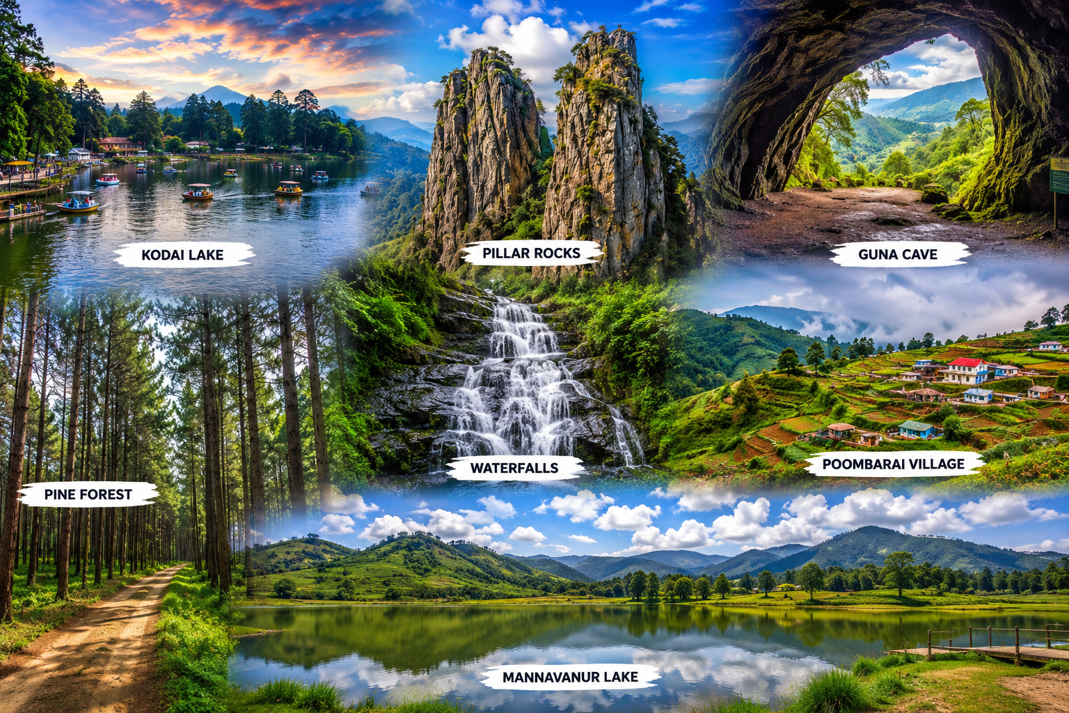 Kodaikanal 3 days 2 nights holiday package