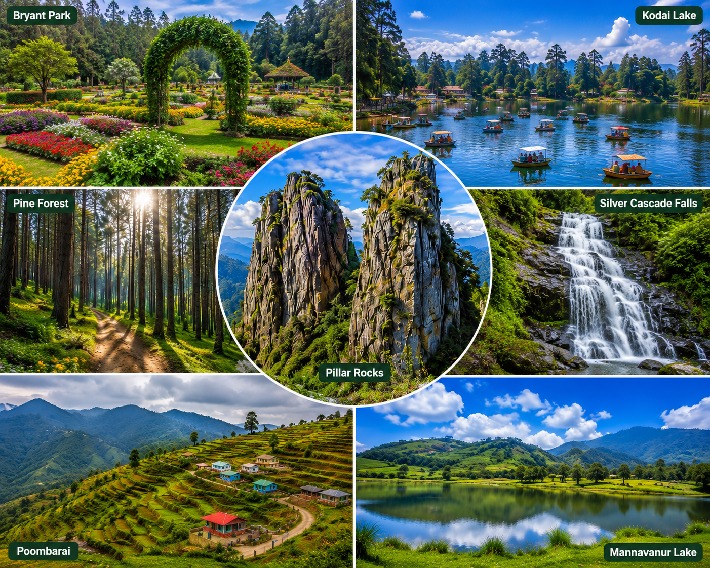 Kodaikanal family tour package with local sightseeing